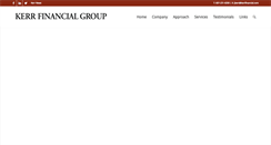 Desktop Screenshot of kerrfinancial.com
